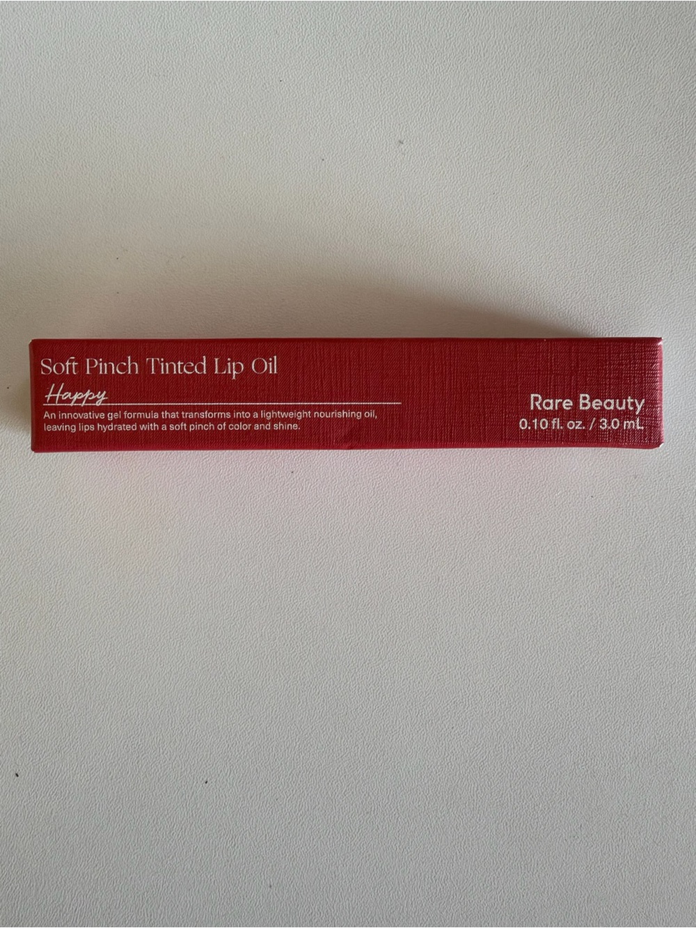 Rare Beauty Soft Pinch Tinted Lip Oil — Happy (red)